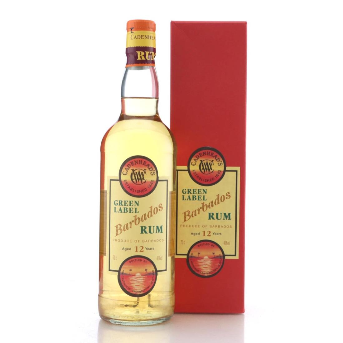 Image for Cadenhead's Green Label 12 Year Old Barbados Rum