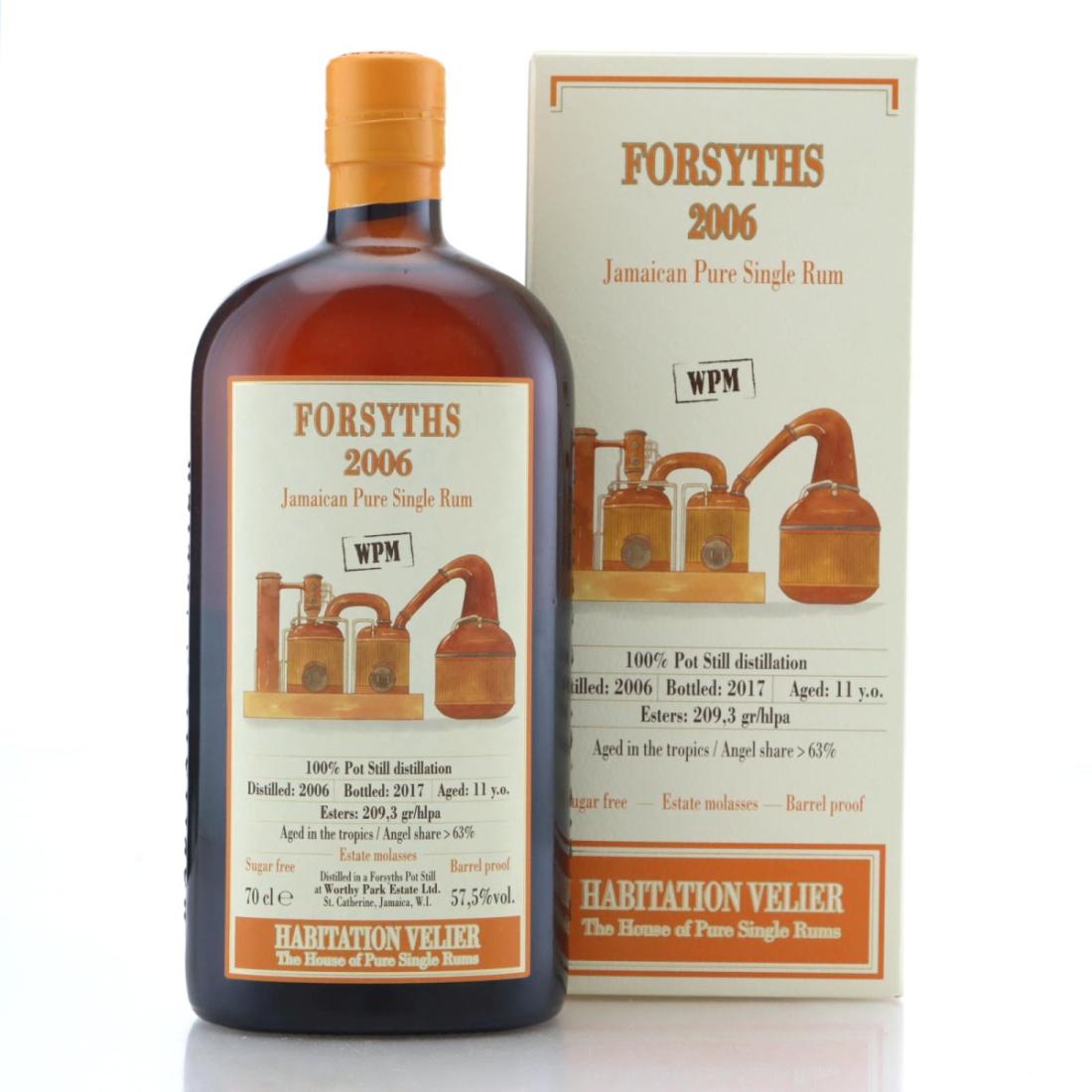 Image for Forsyths WPM 2006 Habitation Velier 11 Year Old
