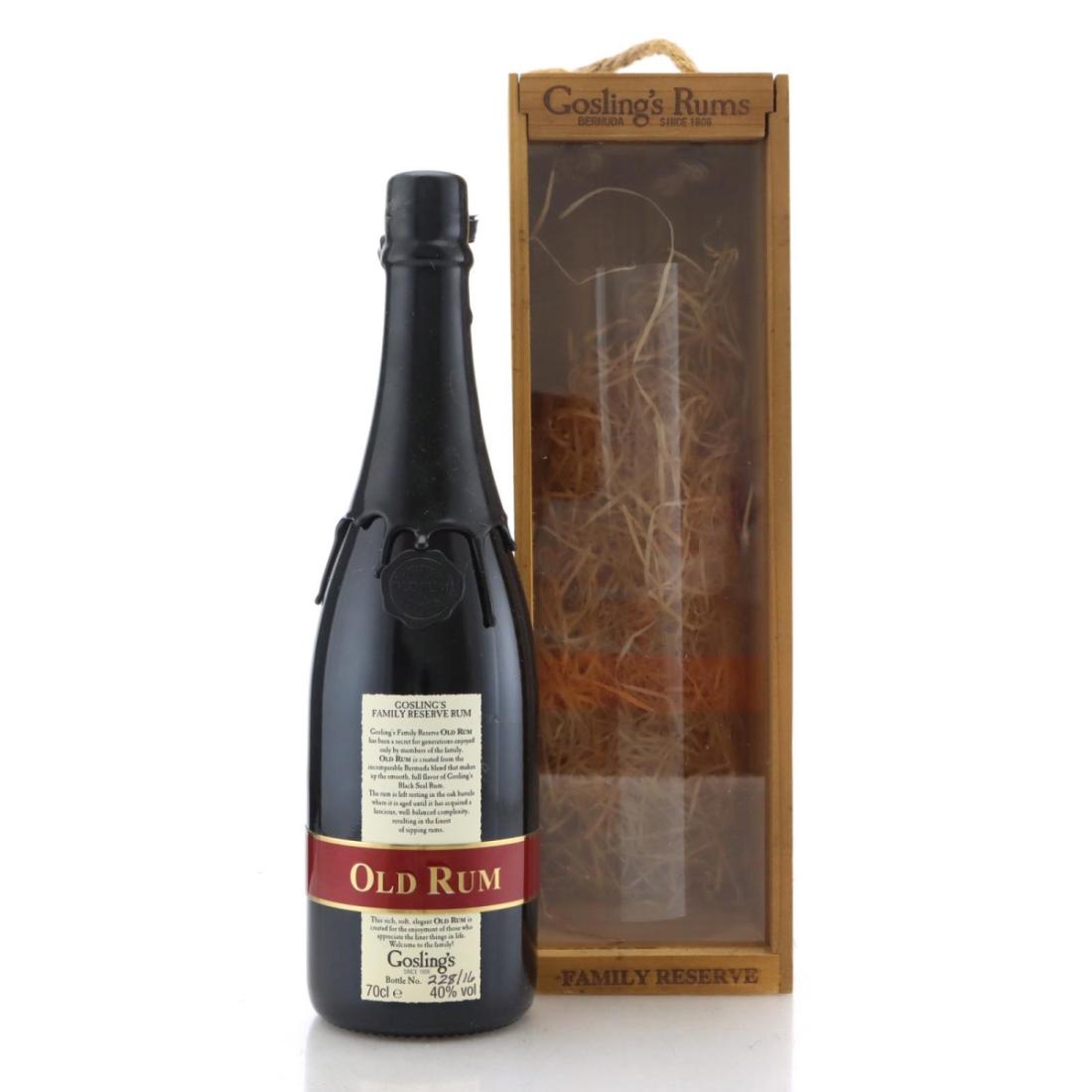 Gosling's Family Reserve Old Rum 2016 Release