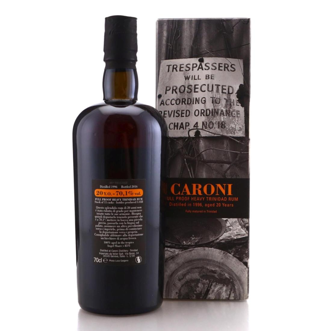 Image for Caroni 1996 Full Proof 20 Year Old Heavy