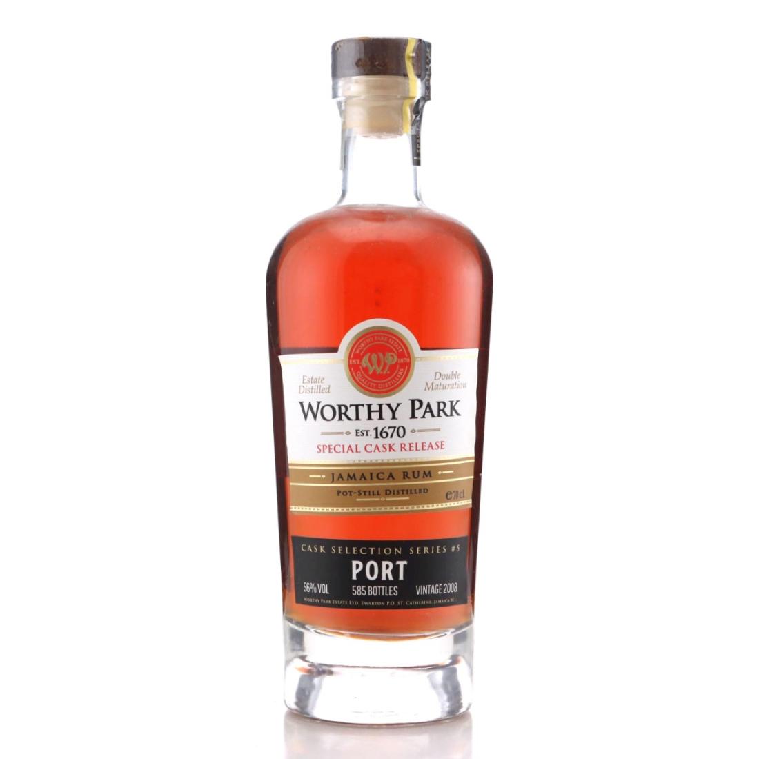Image for Worthy Park 2008 Port Cask Selection Series #5