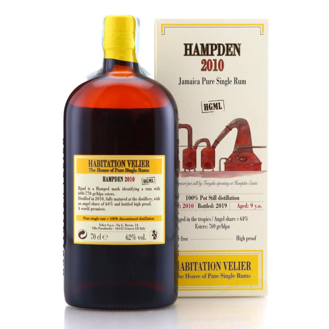 Image for Hampden HGML 2010 Habitation Velier 9 Year Old