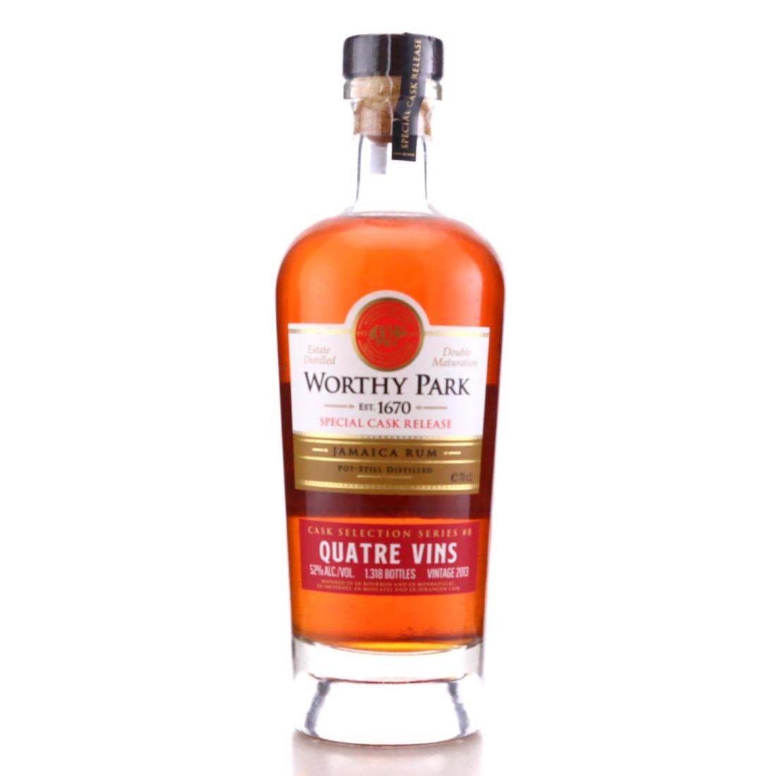 Image for Worthy Park 2013 Quatre Vins Cask Selection Series #8