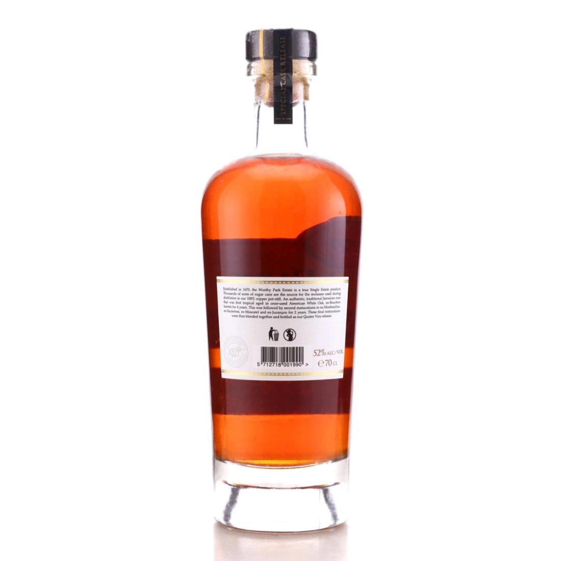 Image for Worthy Park 2013 Quatre Vins Cask Selection Series #8