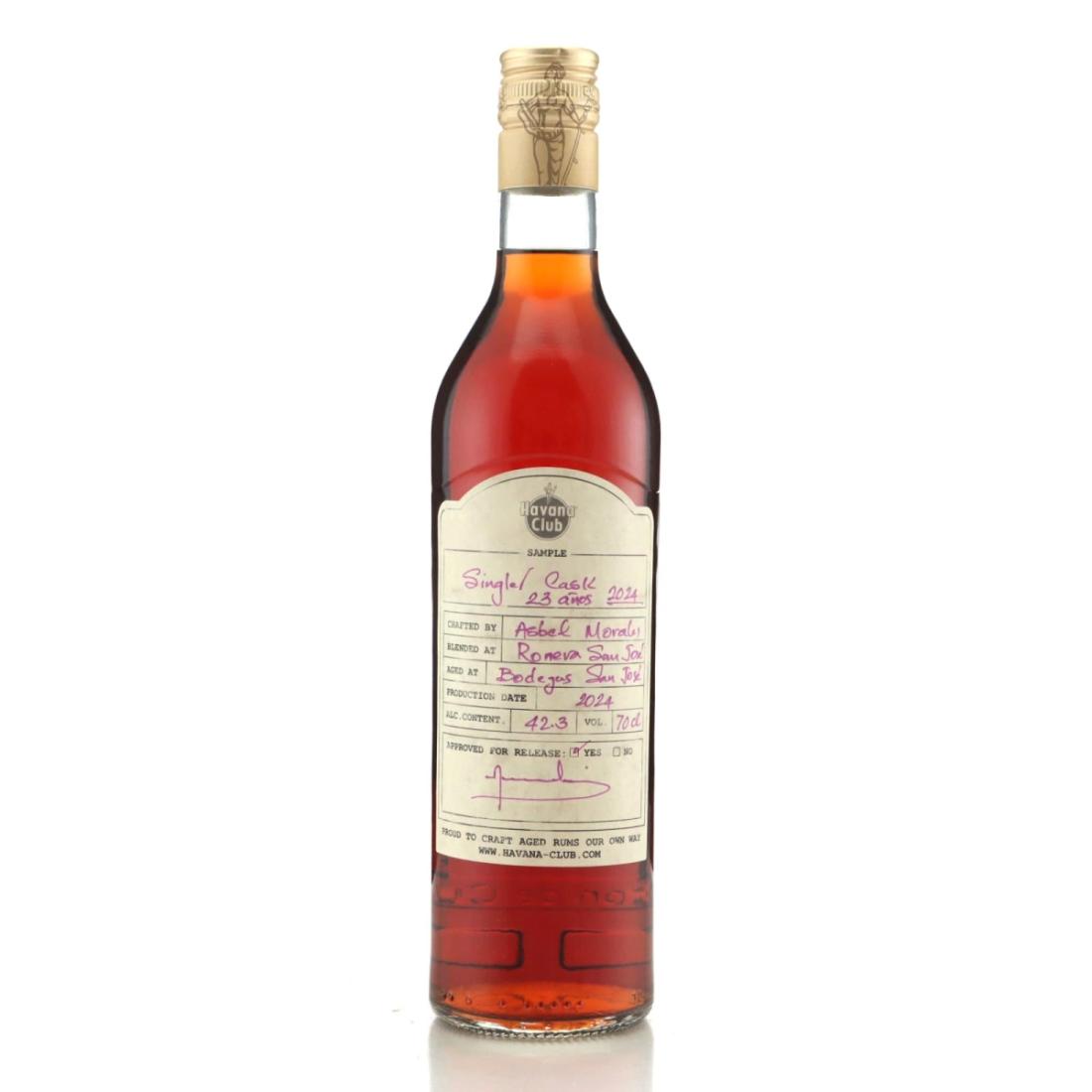 Havana Club Single Cask 23 Year Old Sample