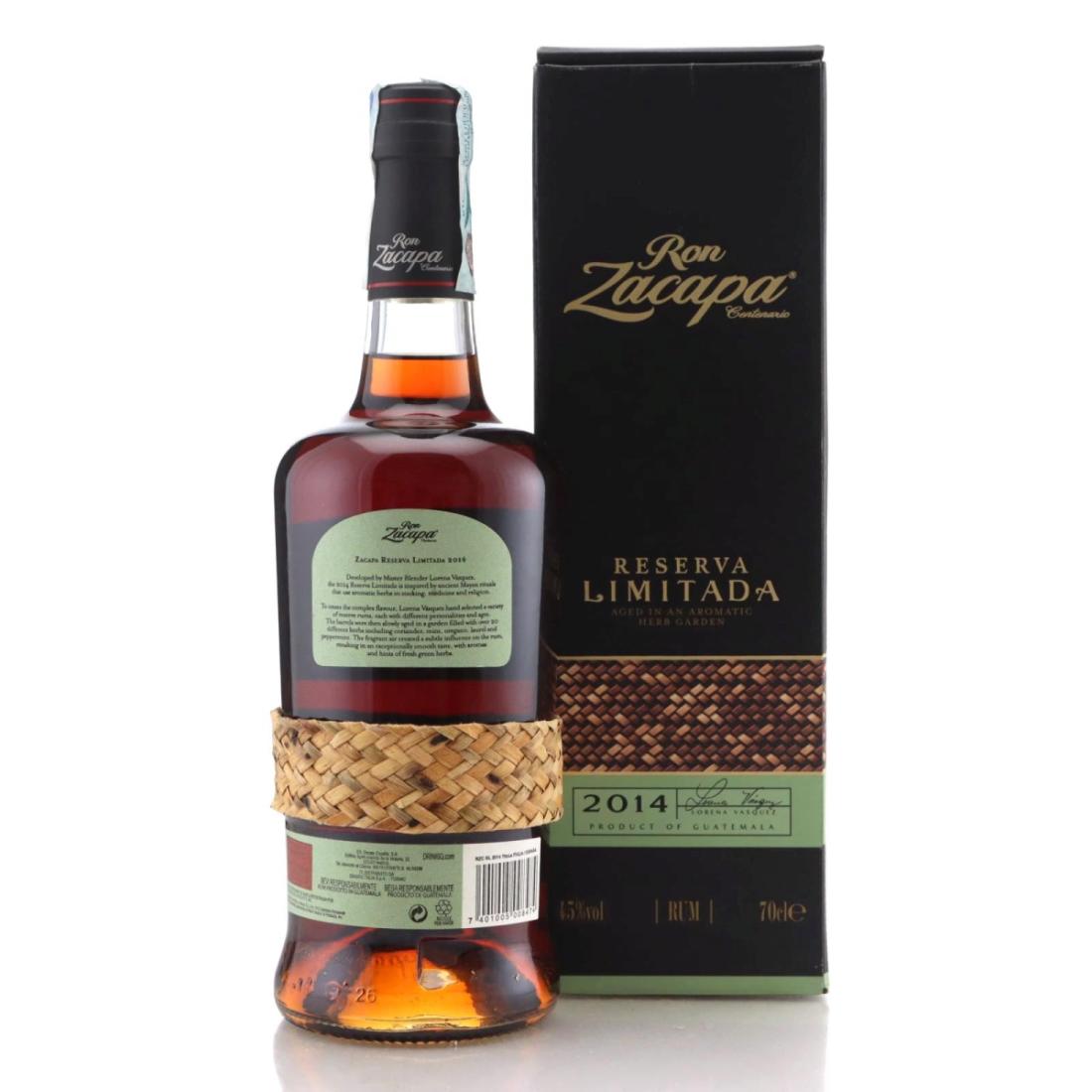 Image for Ron Zacapa Centenario Reserva Limitada 2014