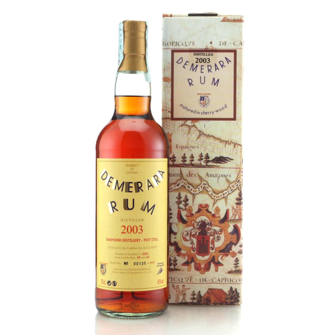 Diamond 2003 Demerara Rum