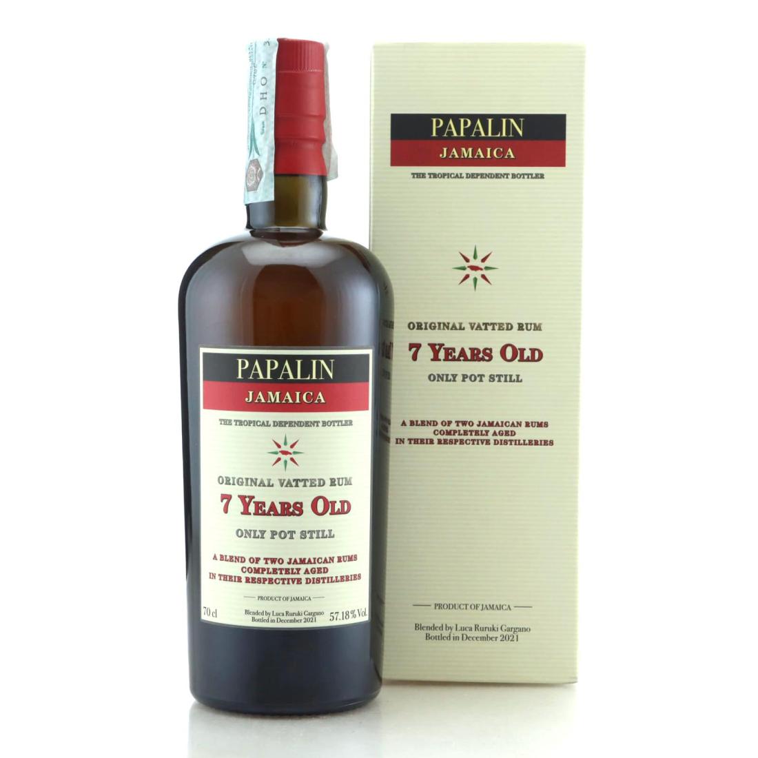 Papalin Jamaica 7 Year Old Original Vatted Rum
