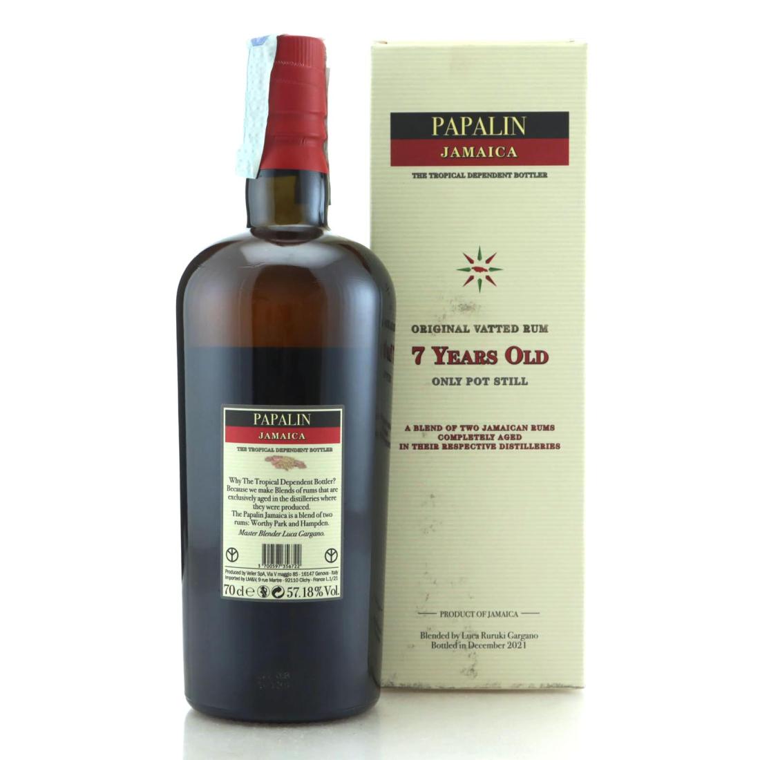 Papalin Jamaica 7 Year Old Original Vatted Rum