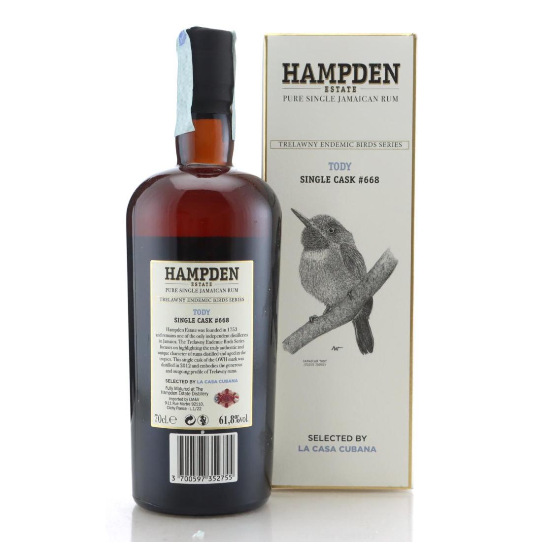 Hampden Estate OWH 2012 Trelawny Endemic Birds 8 Year Old - Tody