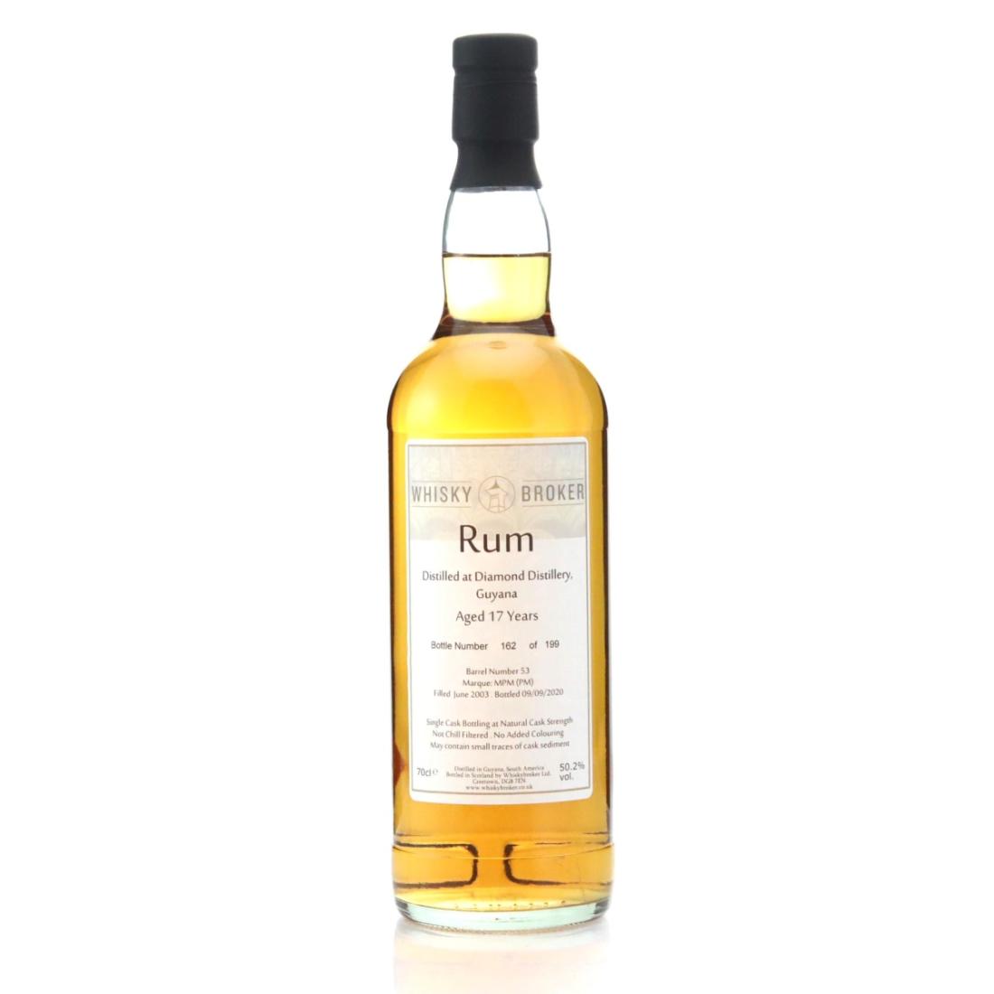 Image for Diamond MPM 2003 Whisky Broker 17 Year Old