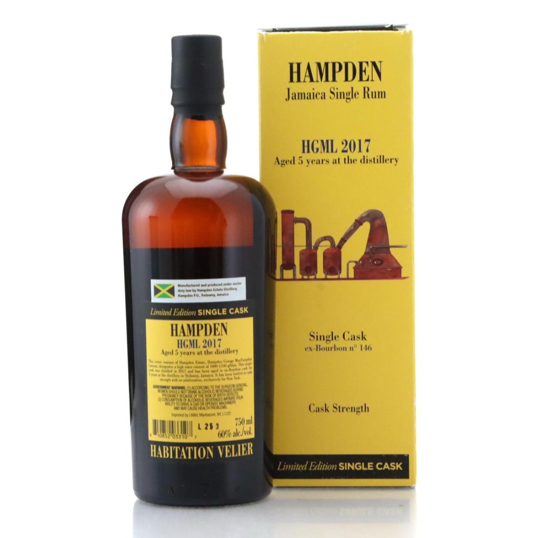 Image for Hampden HGML 2017 Habitation Velier 5 Year Old