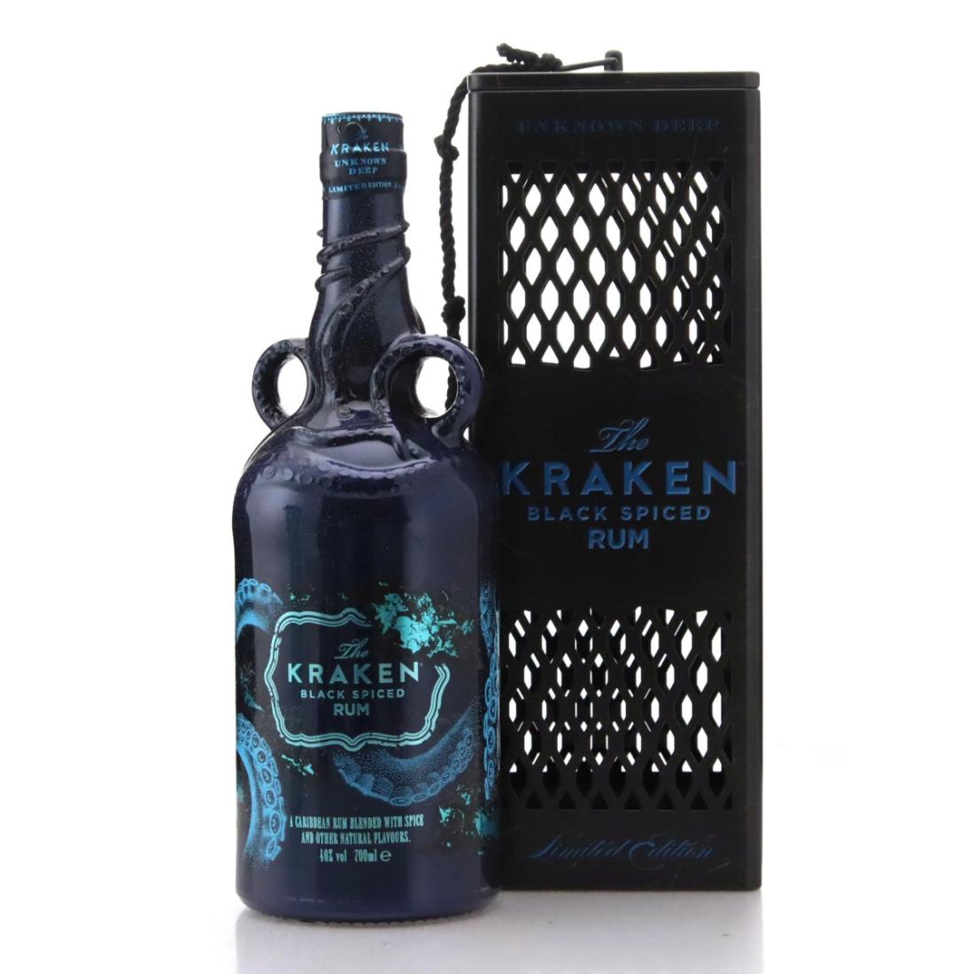 Image for Kraken Black Spiced Rum Unknown Deep Bioluminescence Decanter