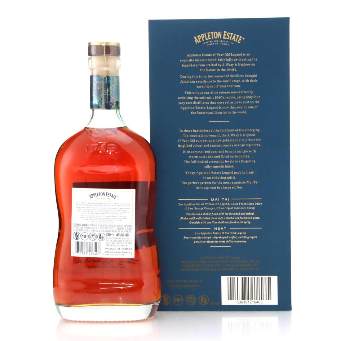 Image for Appleton Estate 2005 Legend 17 Year Old