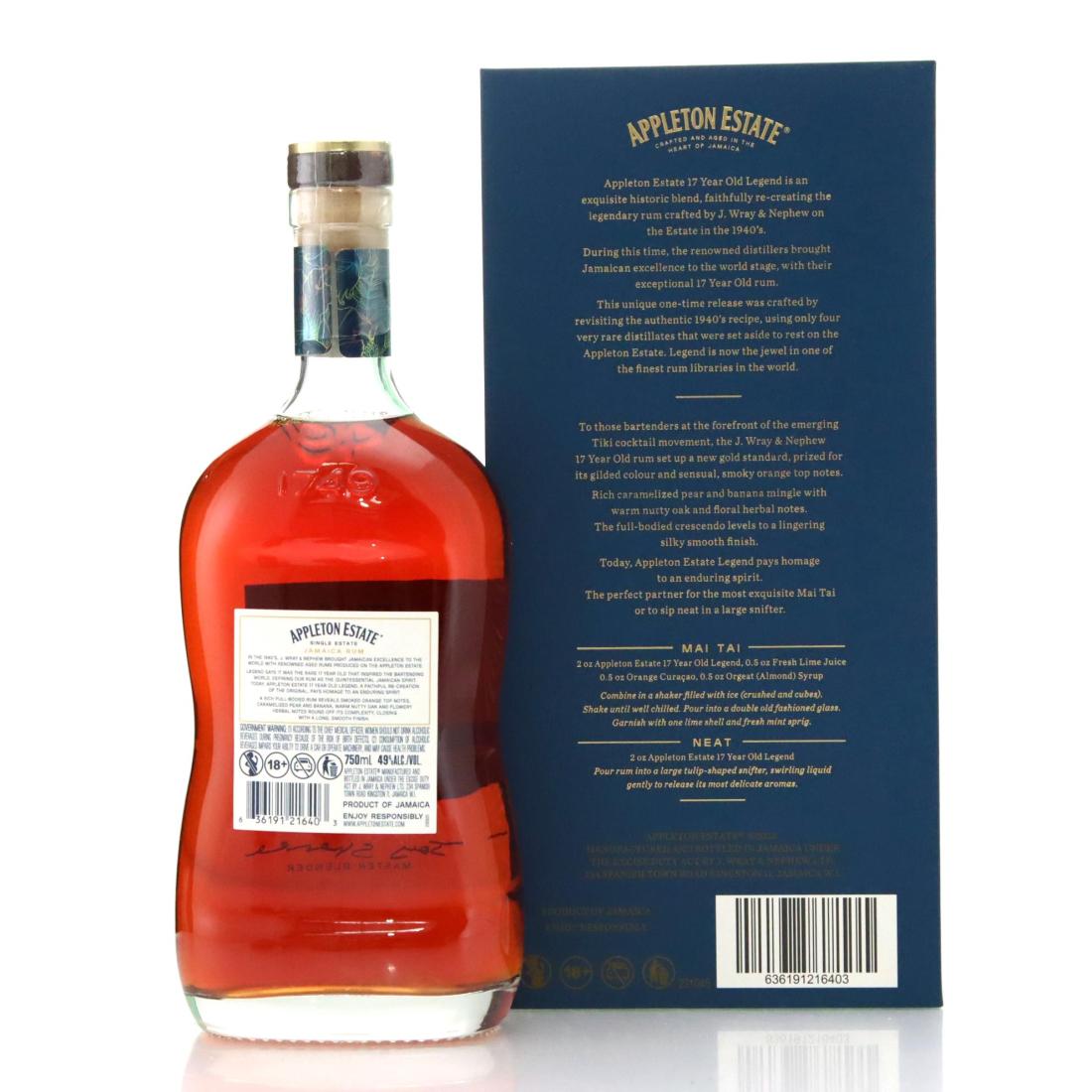 Image for Appleton Estate 2005 Legend 17 Year Old