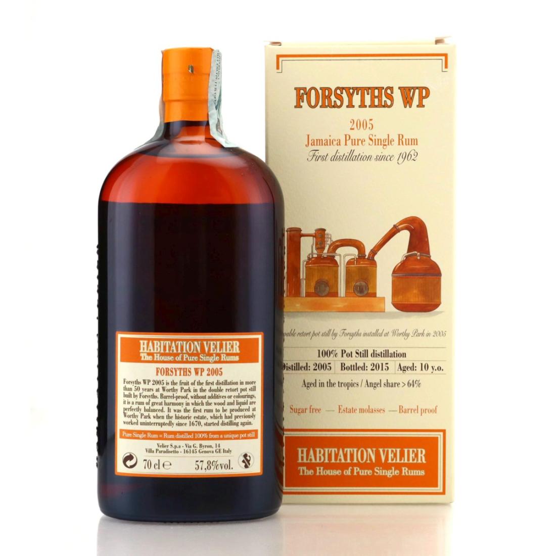 Image for Forsyths WP 2005 Habitation Velier 10 Year Old