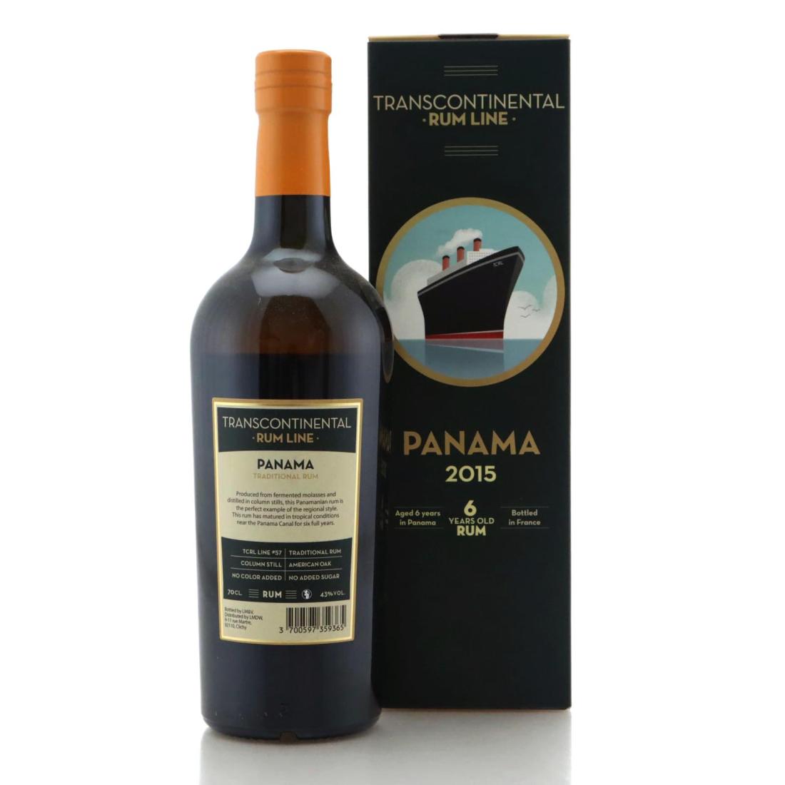 Panama 2015 6 Year Old Transcontinental Rum Line #57