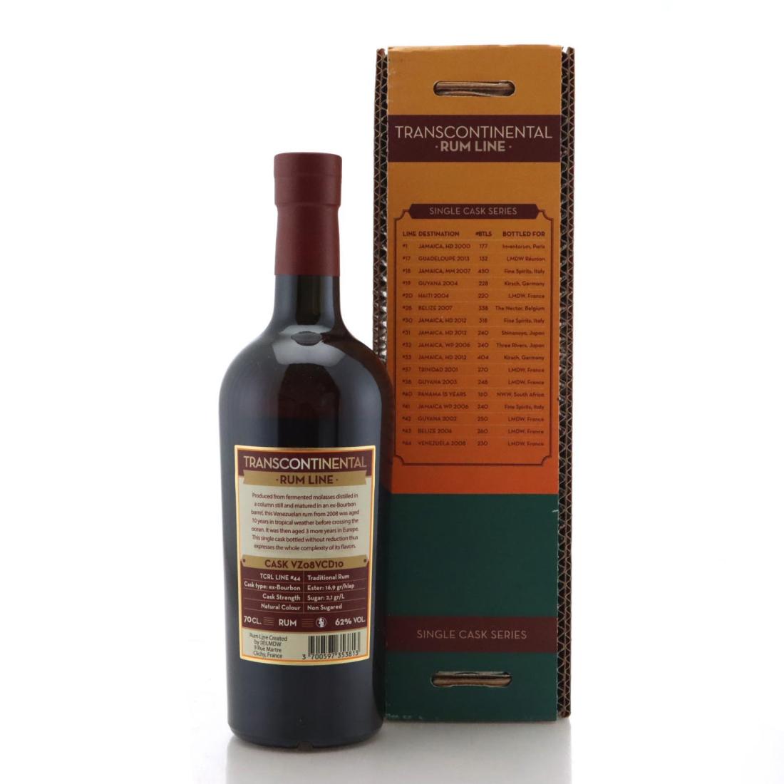 Venezuela 2008 Transcontinental Rum Line #44