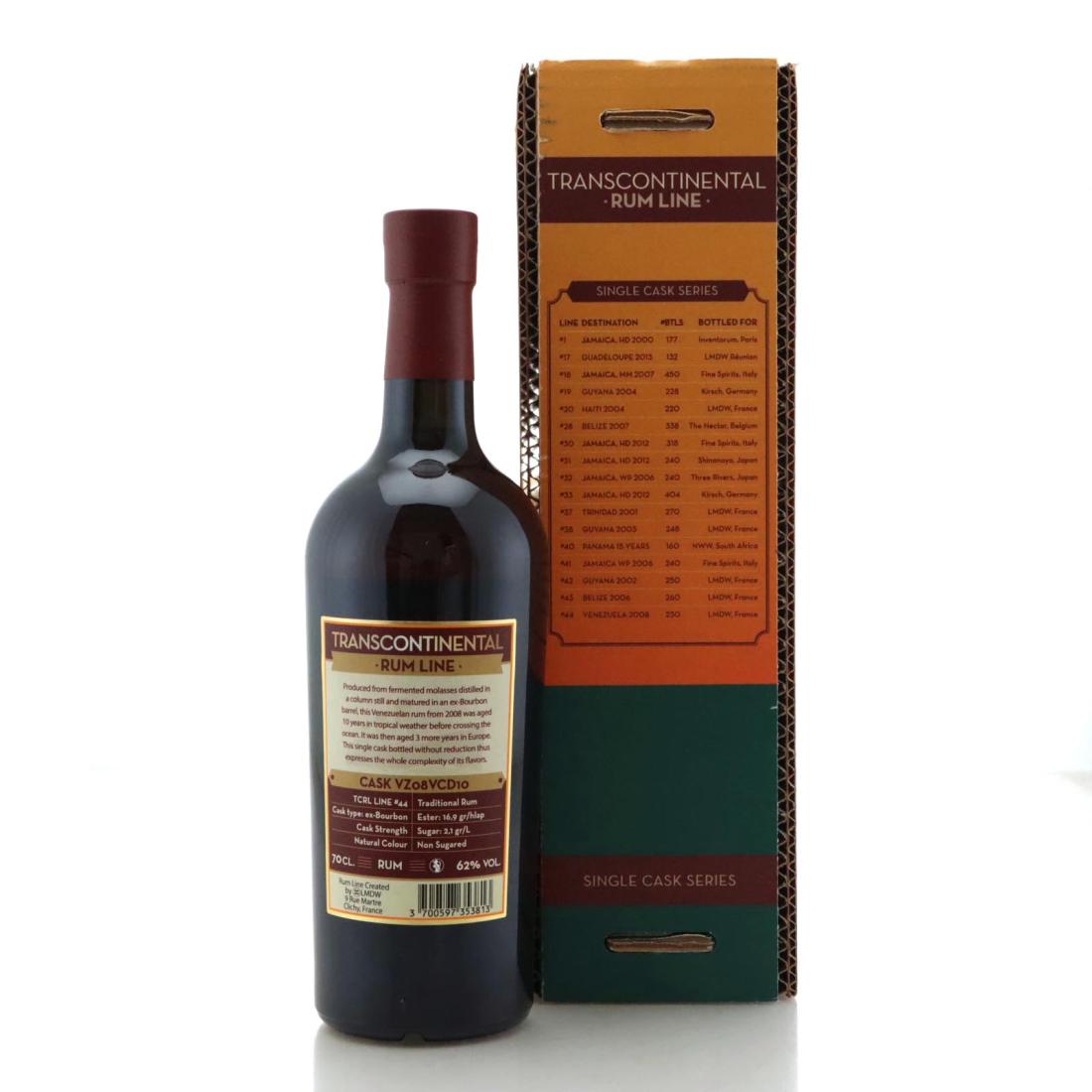 Venezuela 2008 Transcontinental Rum Line #44