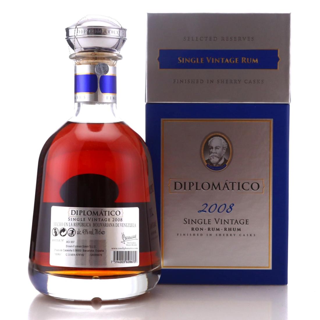 Image for Diplomatico 2008 Sherry Cask Finish