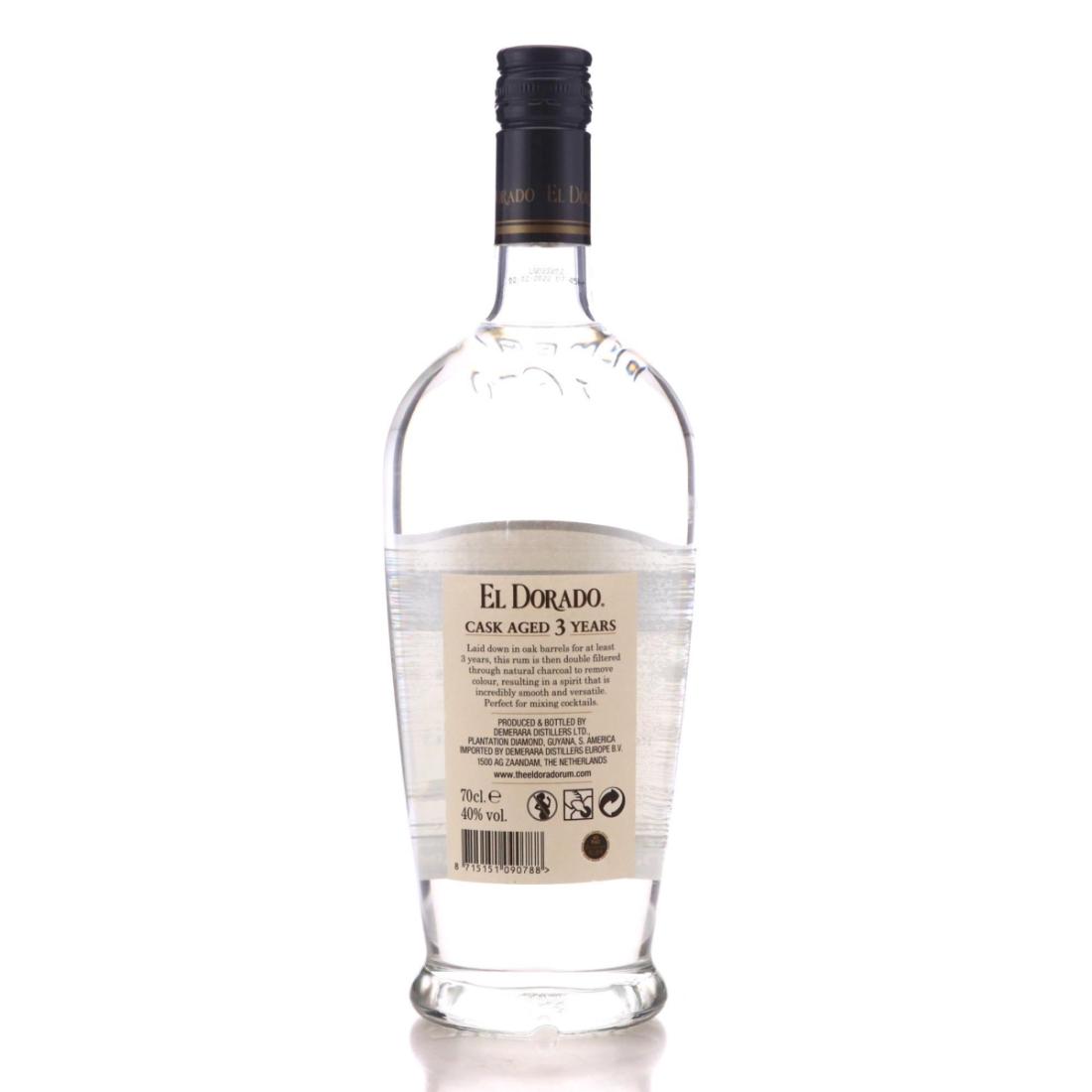Image for El Dorado 3 Year Old White Rum