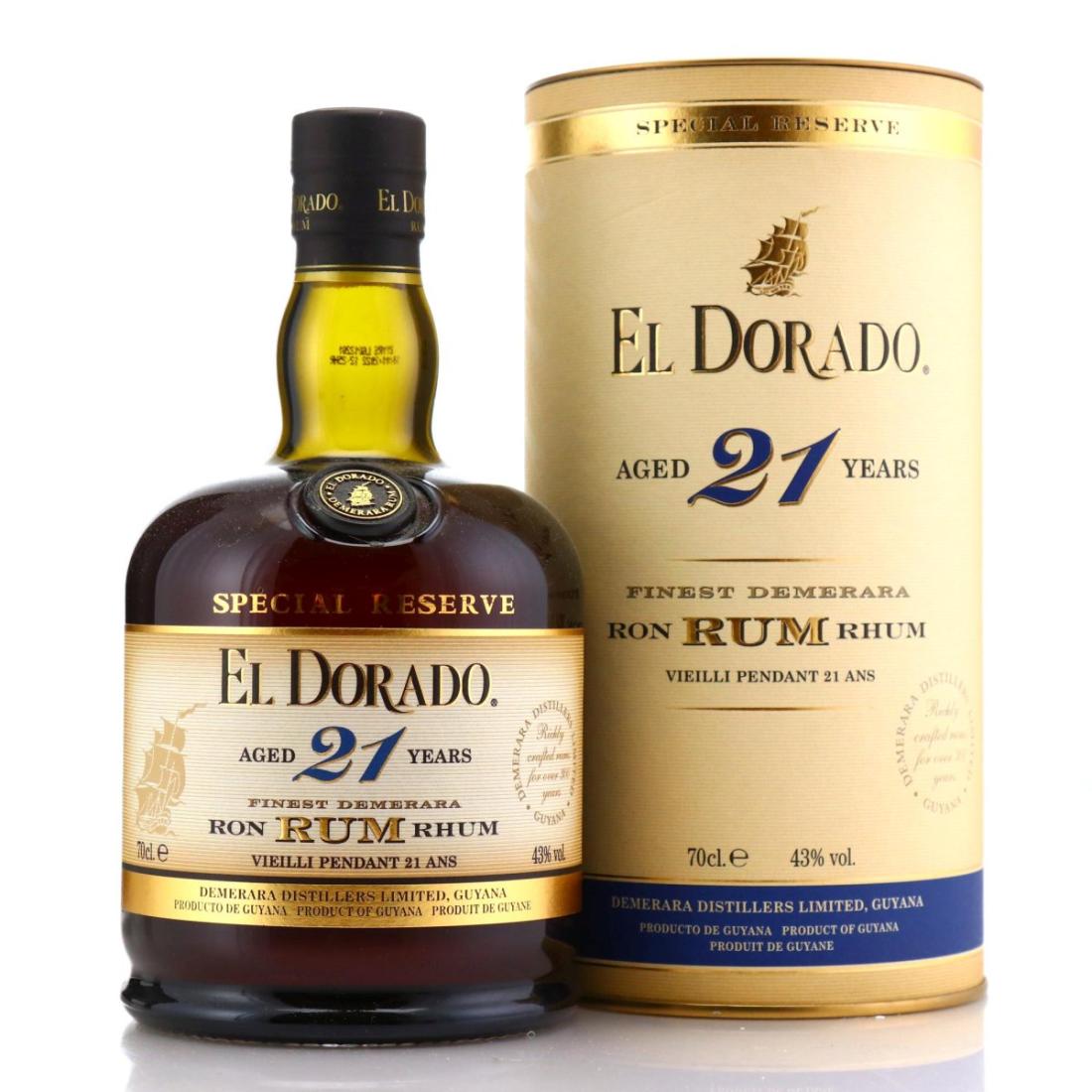 Image for El Dorado Special Reserve 21 Year Old