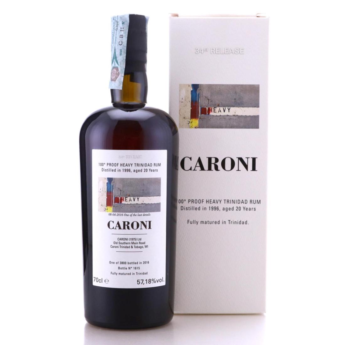 Image for Caroni 1996 100° Proof 20 Year Old Heavy