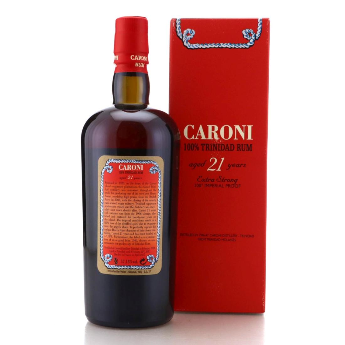 Image for Caroni 1996 100% Trinidad Rum 21 Year Old
