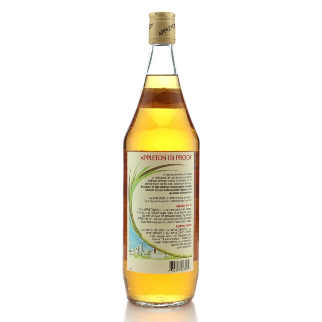 Image for Appleton 151 Proof Litre