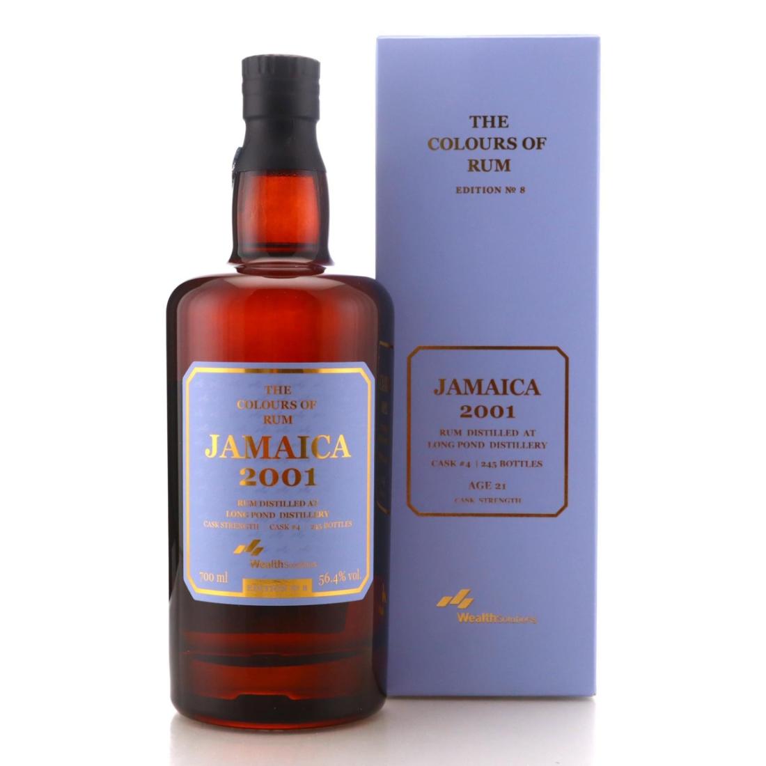 Image for Long Pond 2001 The Colours of Rum 21 Year Old