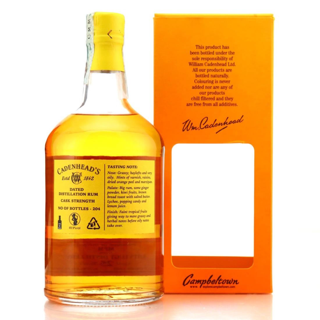 Image for Uitvlugt MPM 1993 Cadenhead's Dated Distillation 25 Year Old