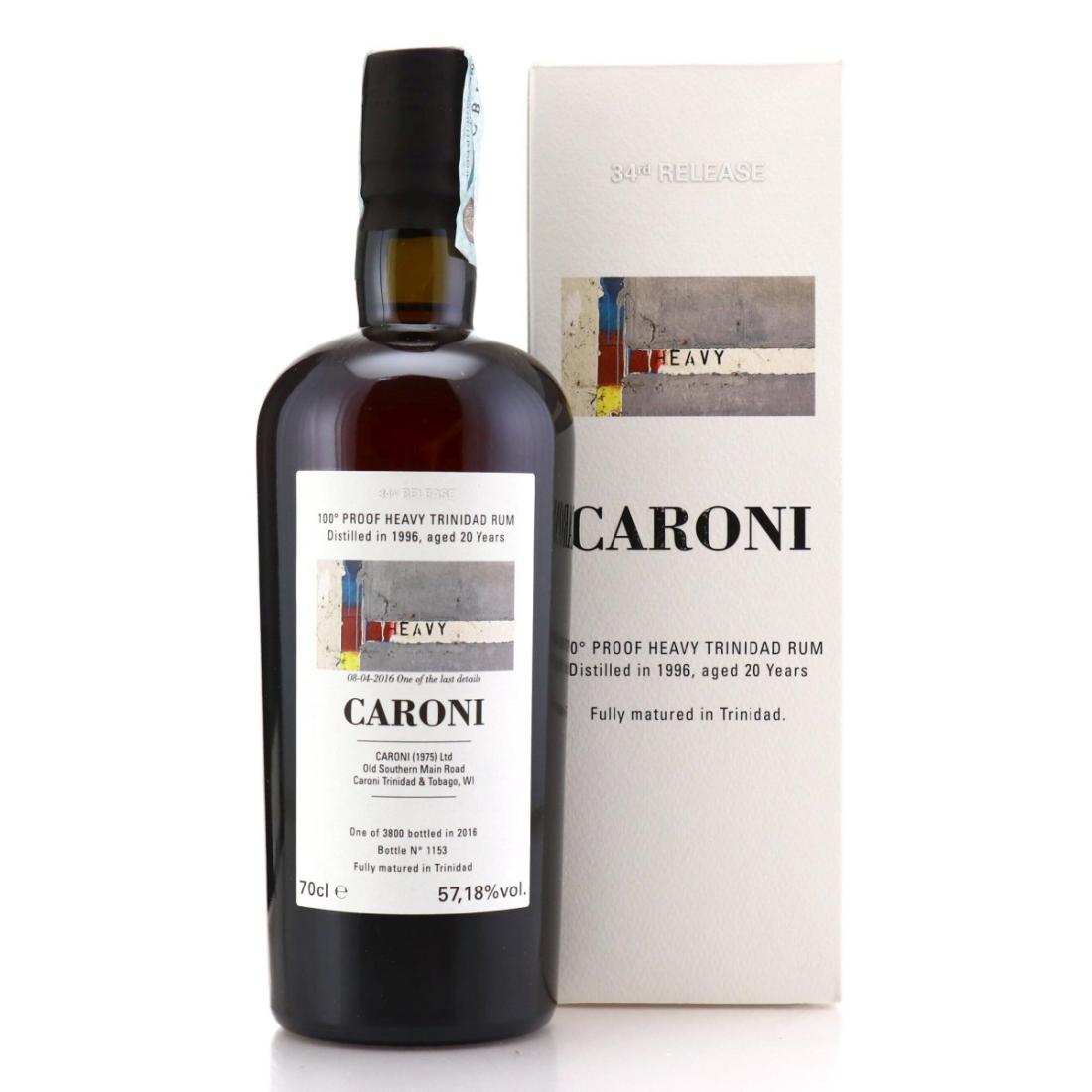 Image for Caroni 1996 100° Proof 20 Year Old Heavy