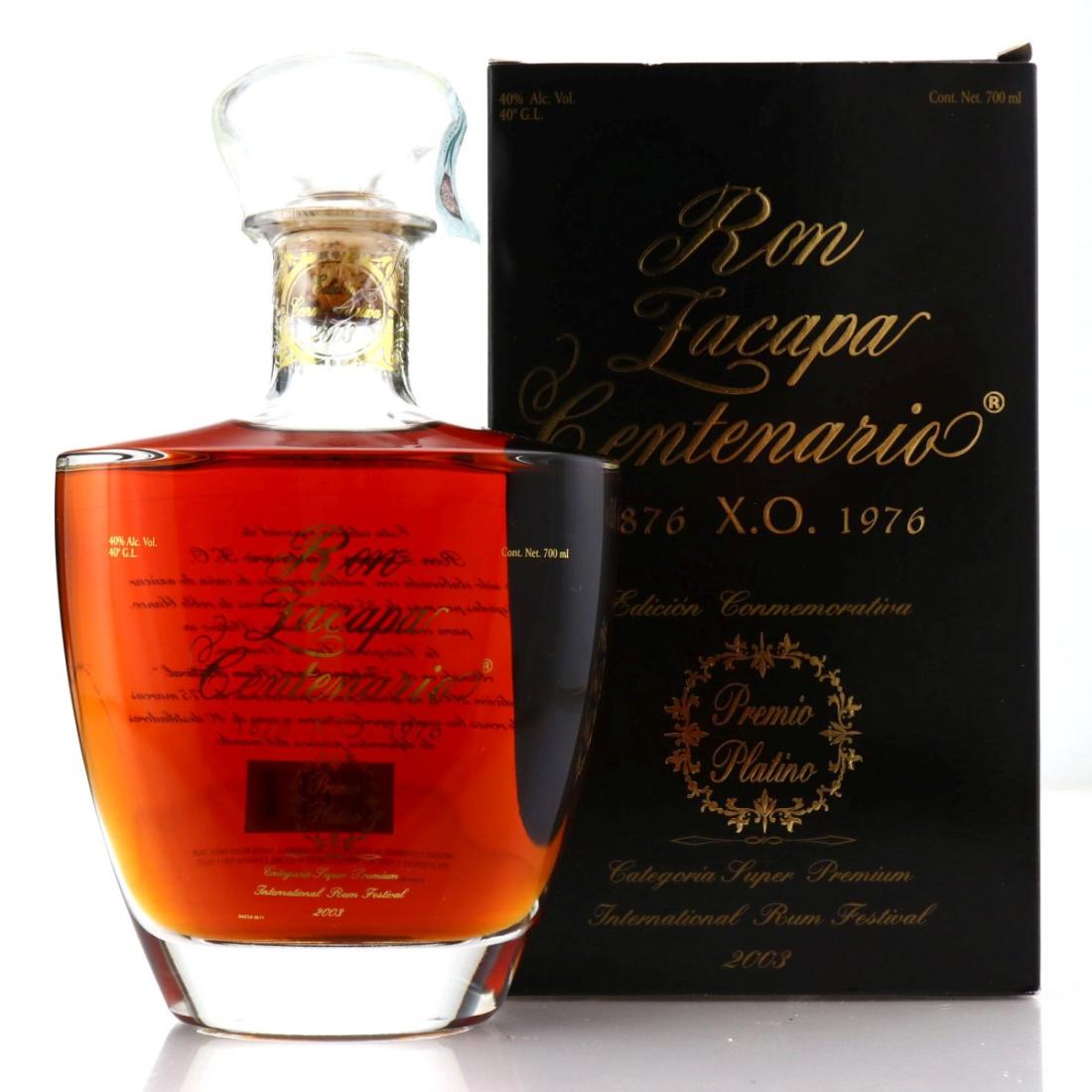 Image for Ron Zacapa Centenario XO Premio Platino