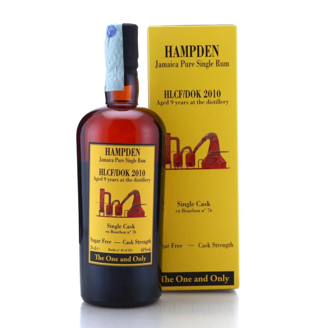 Image for Hampden HLCF/DOK 2010 Habitation Velier 9 Year Old - The One and Only
