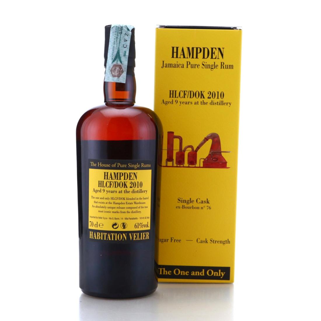 Image for Hampden HLCF/DOK 2010 Habitation Velier 9 Year Old - The One and Only