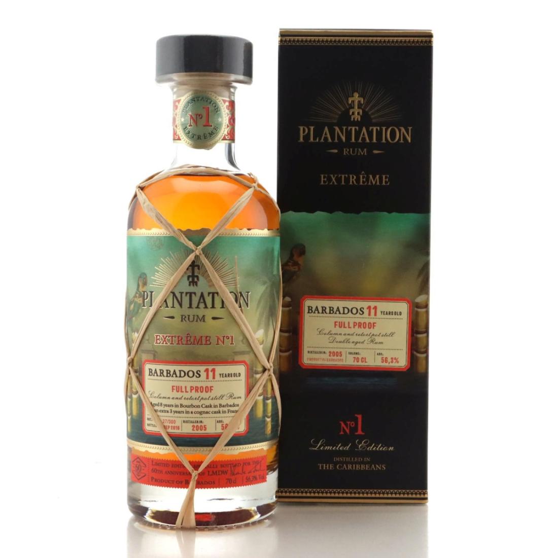 Image for Plantation Barbados 2005 11 Year Old Extrême No.1