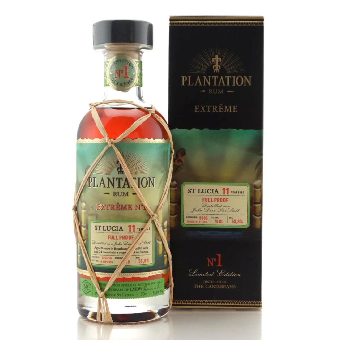 Image for St. Lucia 2005 Plantation 11 Year Old Extrême No.1