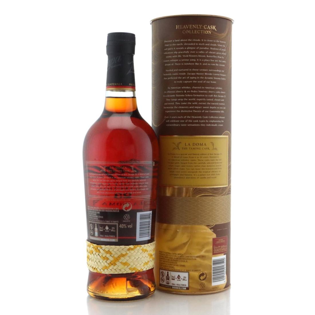 Image for Ron Zacapa Centenario Sistema Solera 23 Heavenly Cask Collection - La Doma