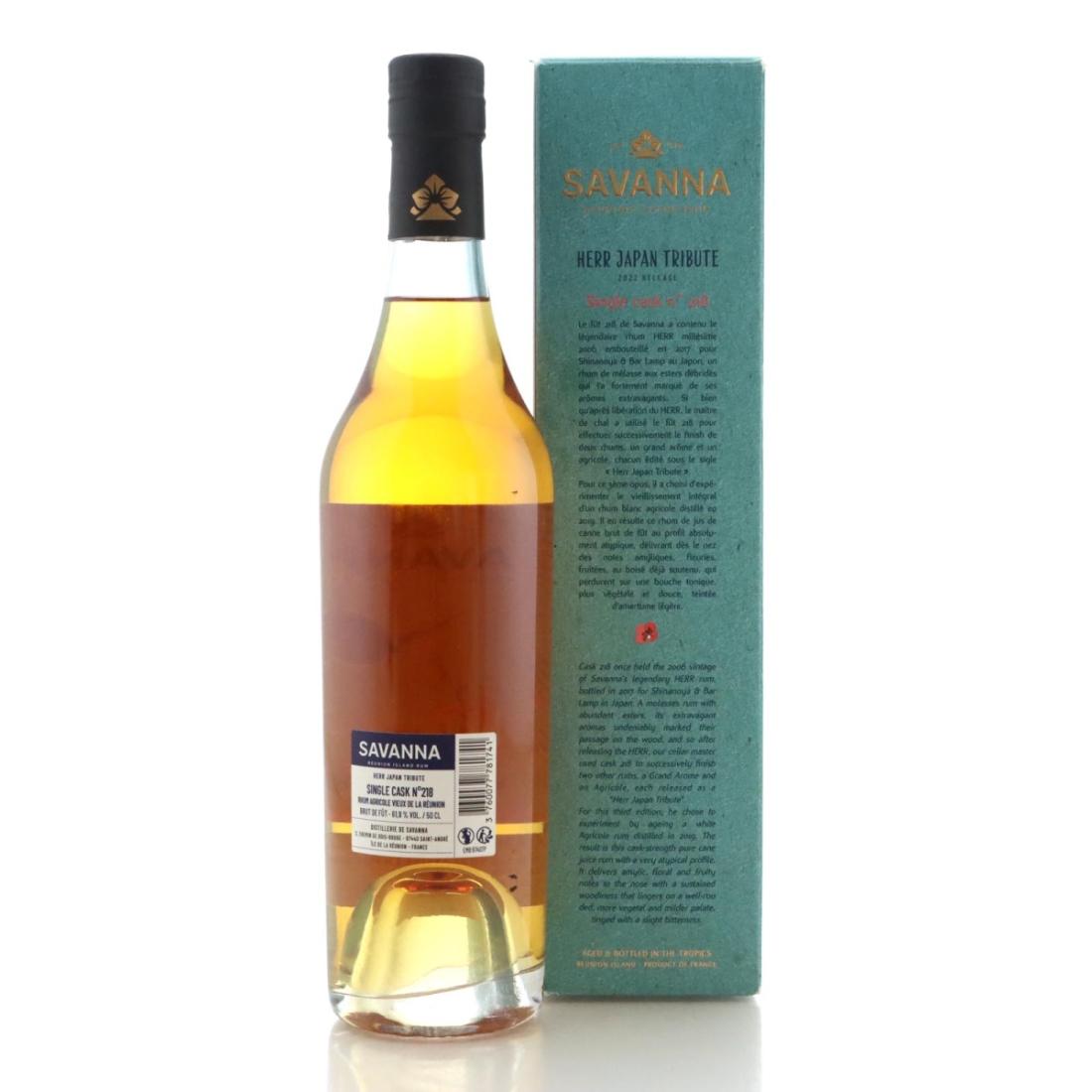 Image for Savanna 2018 HERR Japan Tribute Rhum Agricole