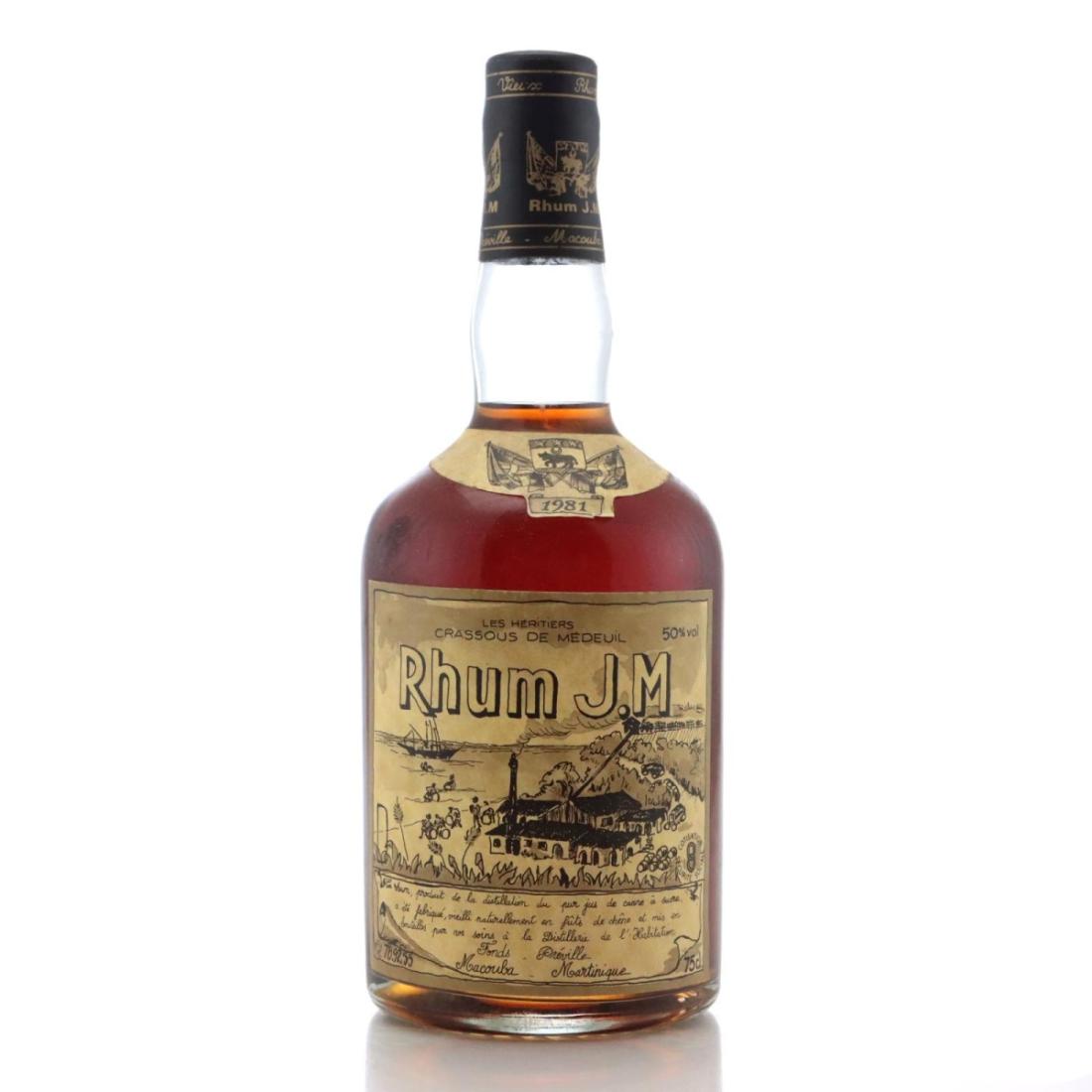 Rhum J.M 1981 Rhum Vieux