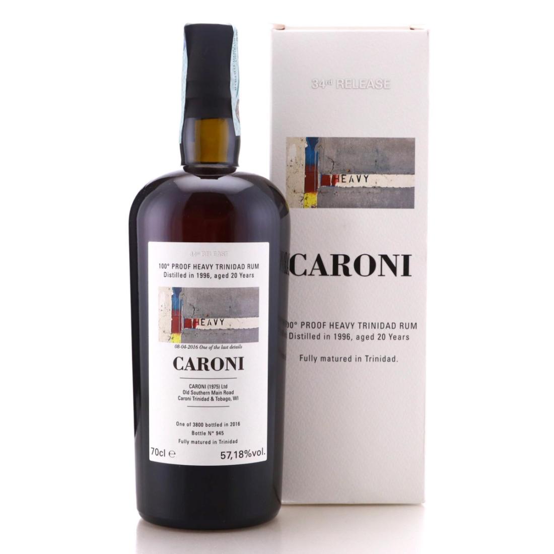 Image for Caroni 1996 100° Proof 20 Year Old Heavy