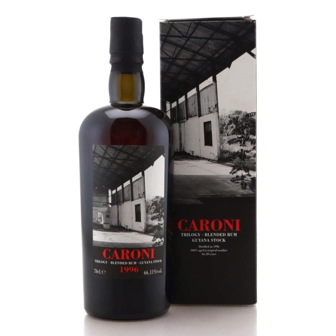 Image for Caroni 1996 Trilogy 20 Year Blended Rum - Guyana Stock