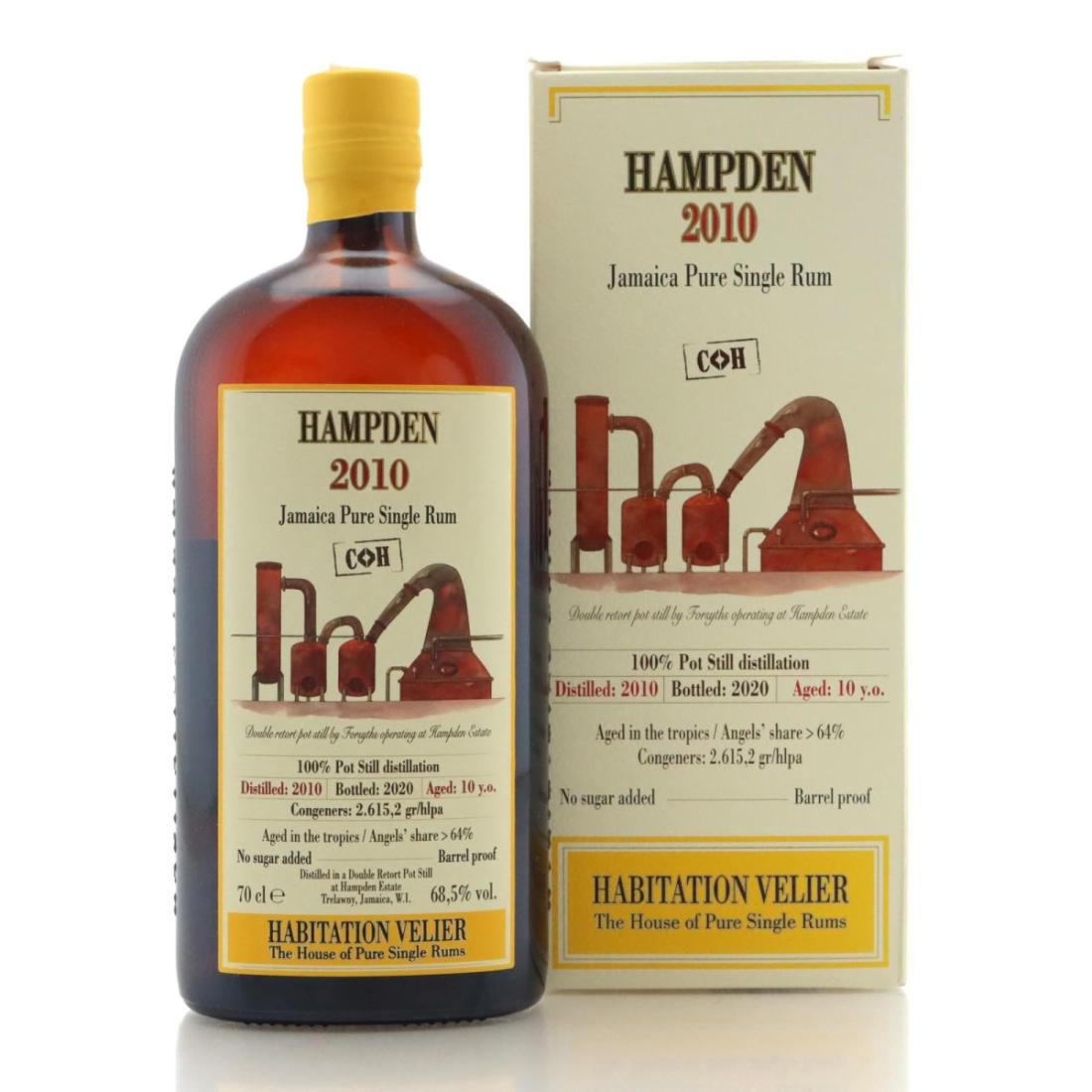 Image for Hampden C<>H 2010 Habitation Velier 10 Year Old