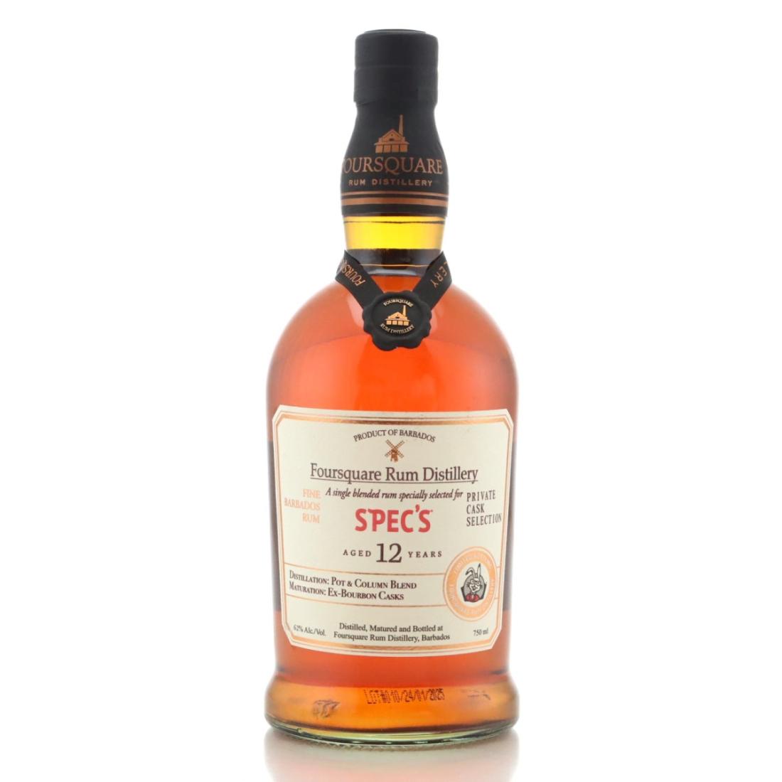 Image for Foursquare Private Cask Selection 12 Year Old