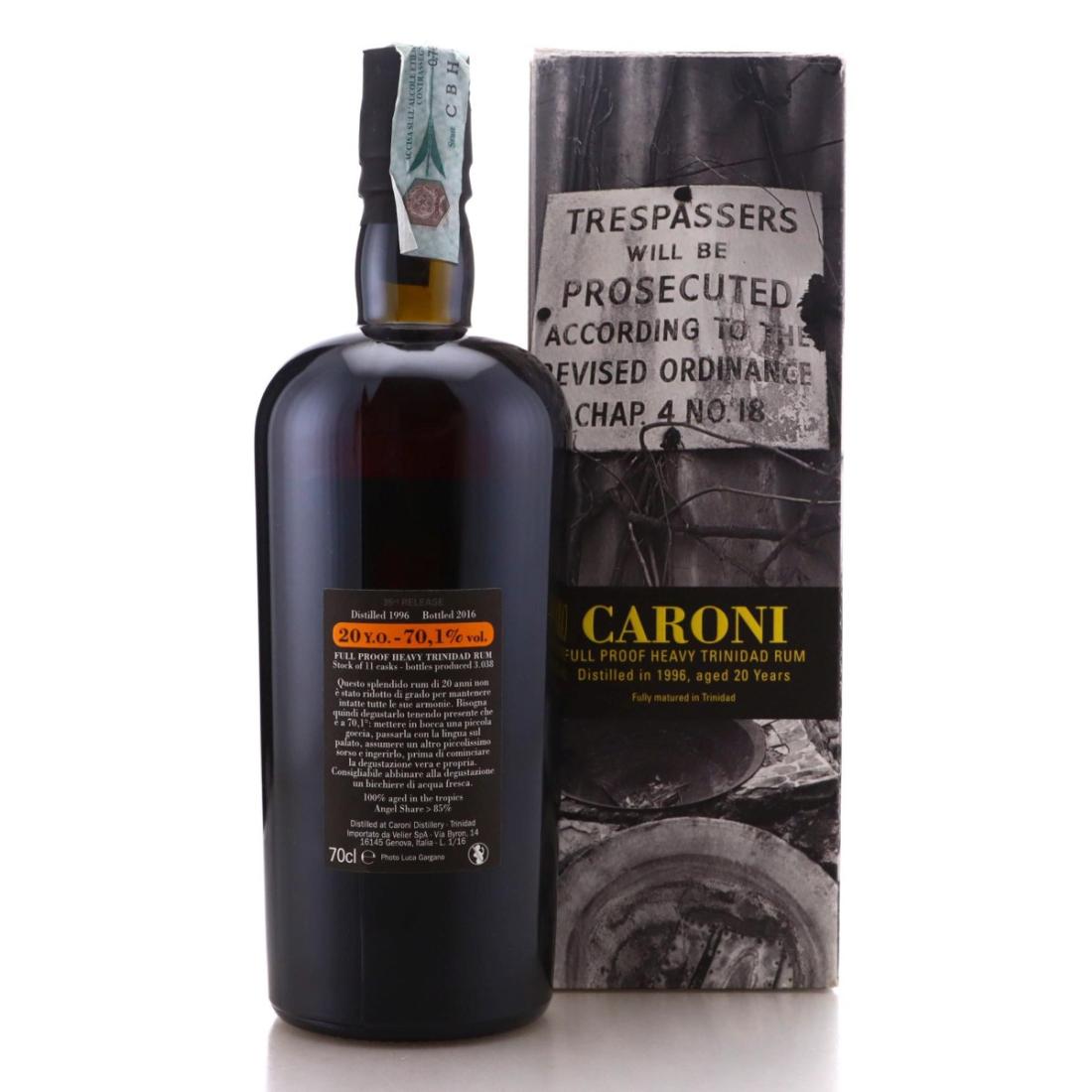Image for Caroni 1996 Full Proof 20 Year Old Heavy