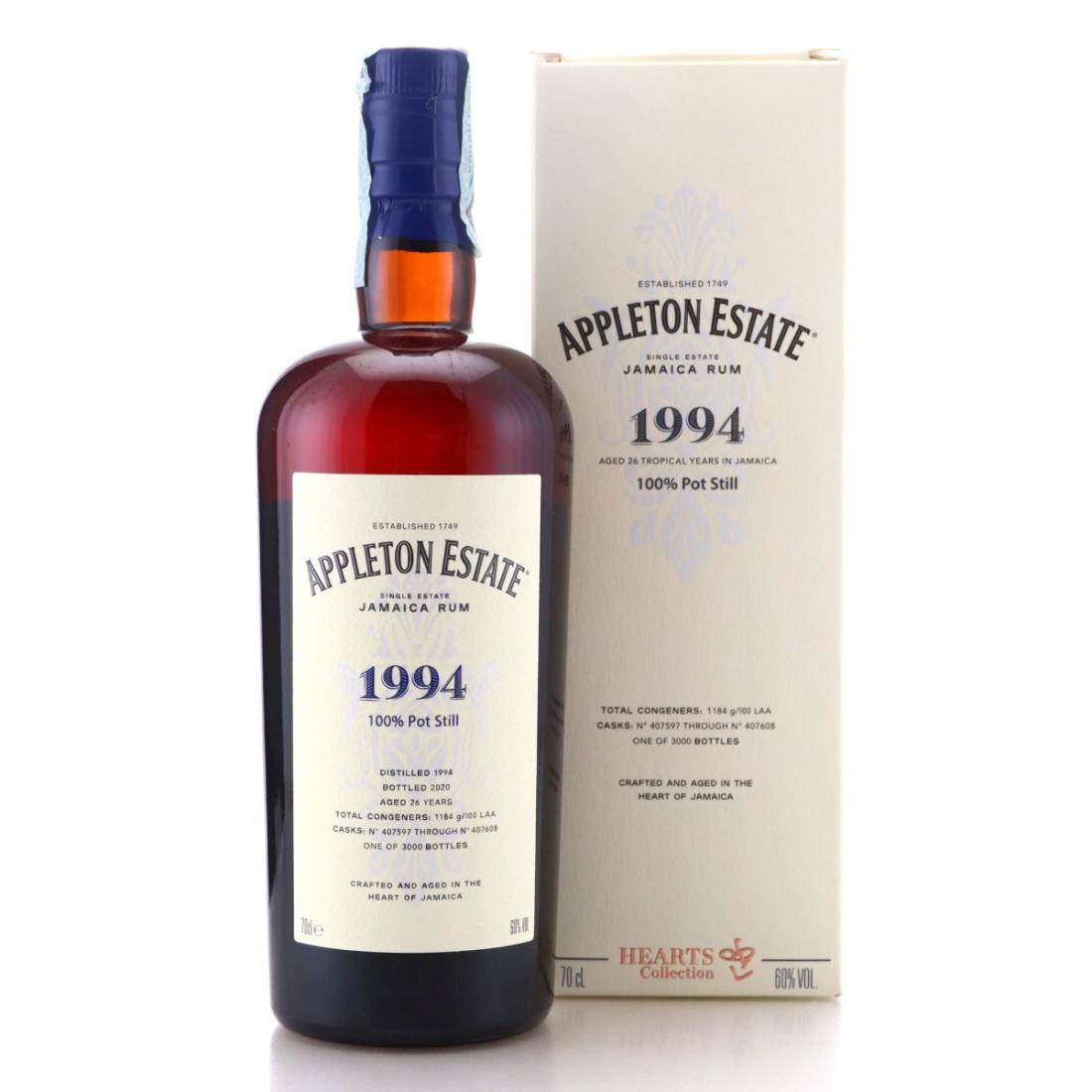 Image for Appleton Estate 1994 Hearts Collection 26 Year Old