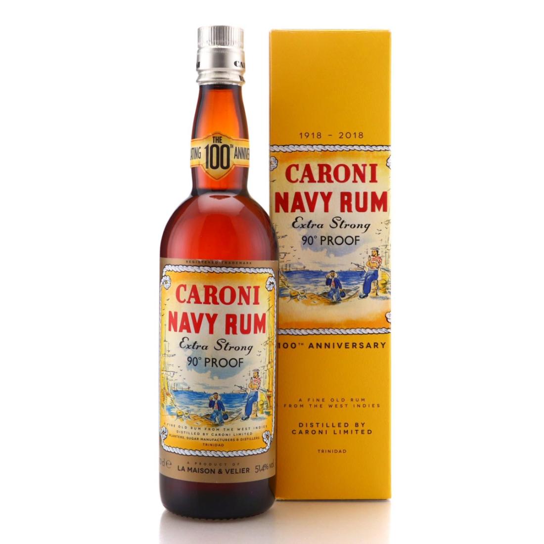Image for Caroni Navy Rum Extra Strong - Celebrating the 100th Anniversary