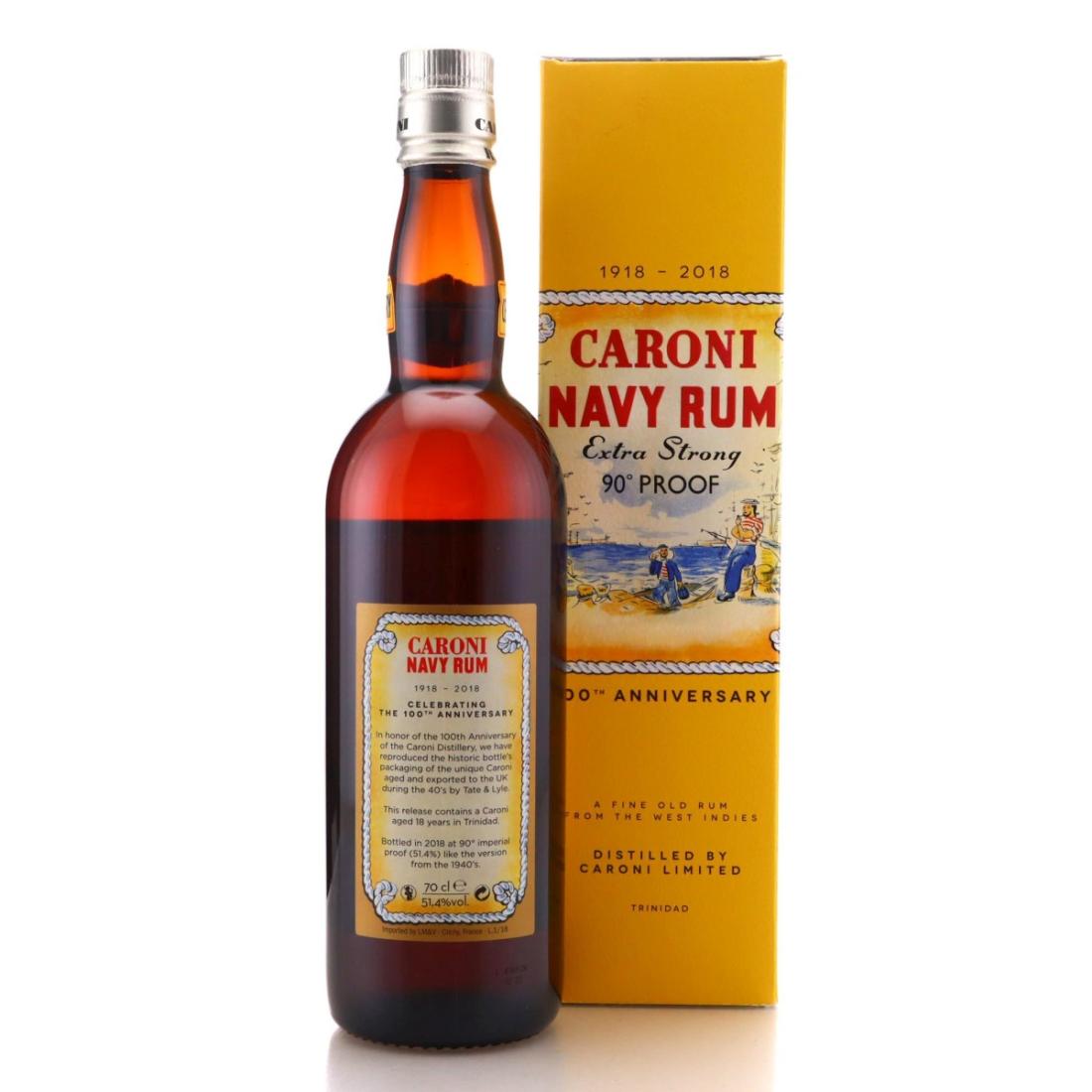 Image for Caroni Navy Rum Extra Strong - Celebrating the 100th Anniversary