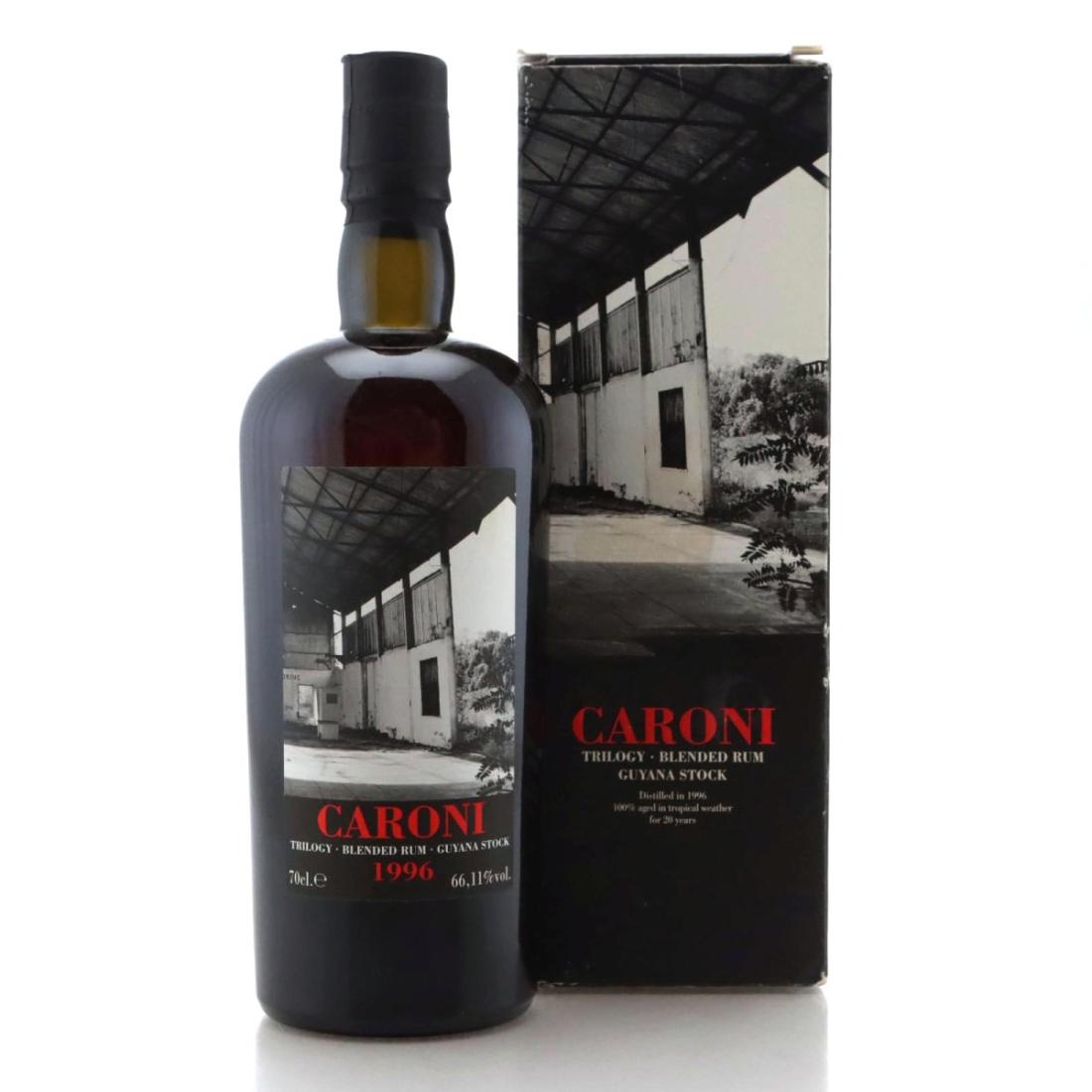 Image for Caroni 1996 Trilogy 20 Year Blended Rum - Guyana Stock