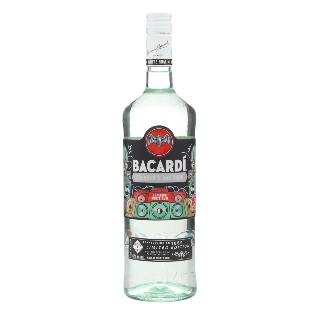 Bacardi Superior Carta Blanca Limited Edition Litre